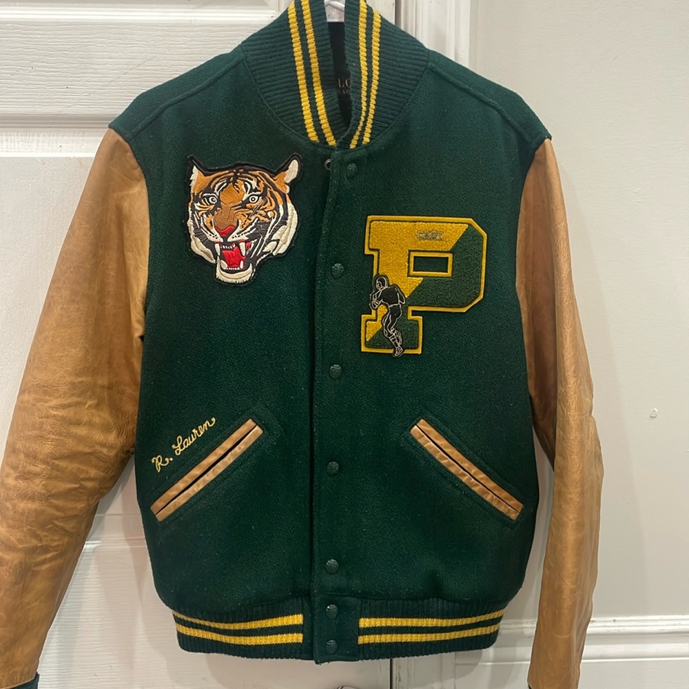 Men's Varsity Jacket by POLO RALPH LAUREN.